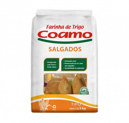 FARINHA DE TRIGO TIPO1 SALGADA 5KG COAMO