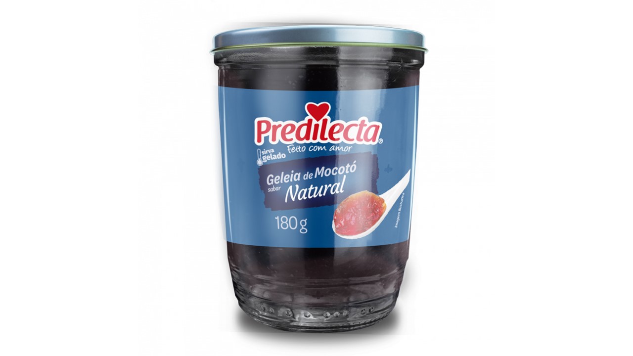GELEIA MOCOTO NATURAL VD 180G PREDILECTA