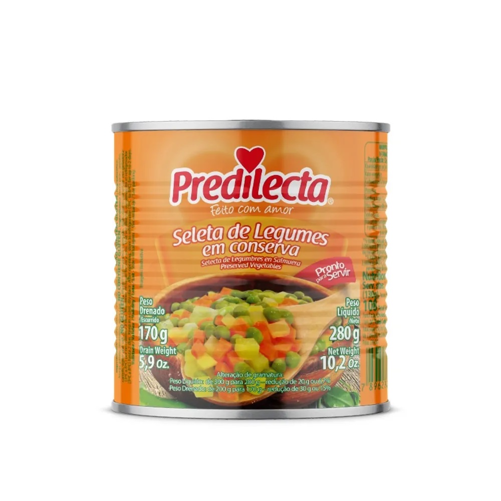 SELETA DE LEGUMES LATA 170 G PREDILECTA