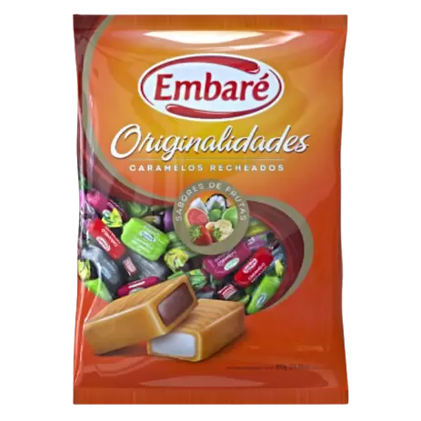 BALA DE CARAMELO EMBARE RECHE 600 G SORT
