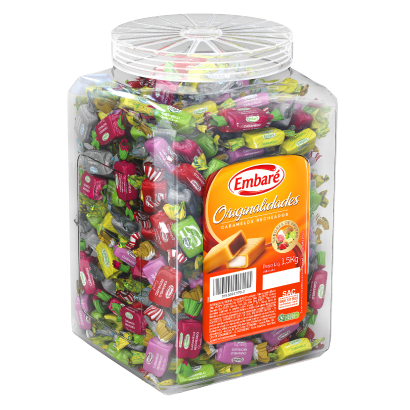 BALA DE CARAMELO EMBARE RECHE 1,5KG SORT