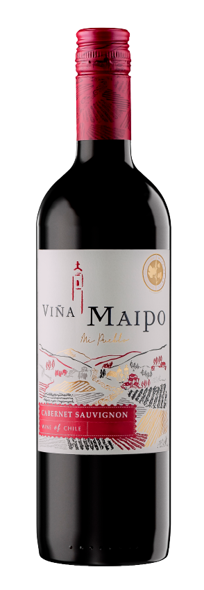 V VINA MAIPO MI PUEBLO CARB.SAUVIG 750ML