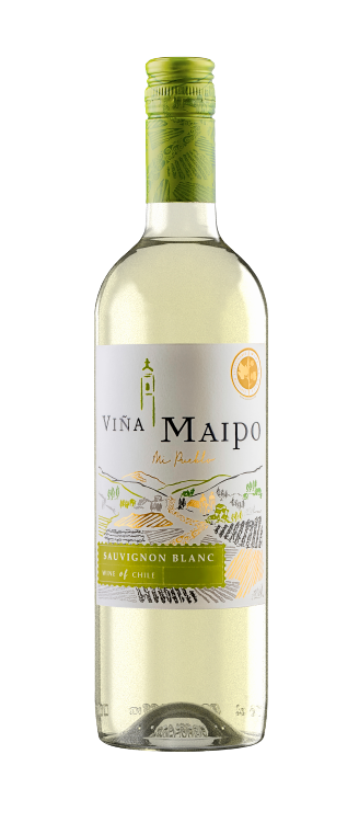 V VINA MAIPO MI PUEBLO SAUVI BLANC 750ML