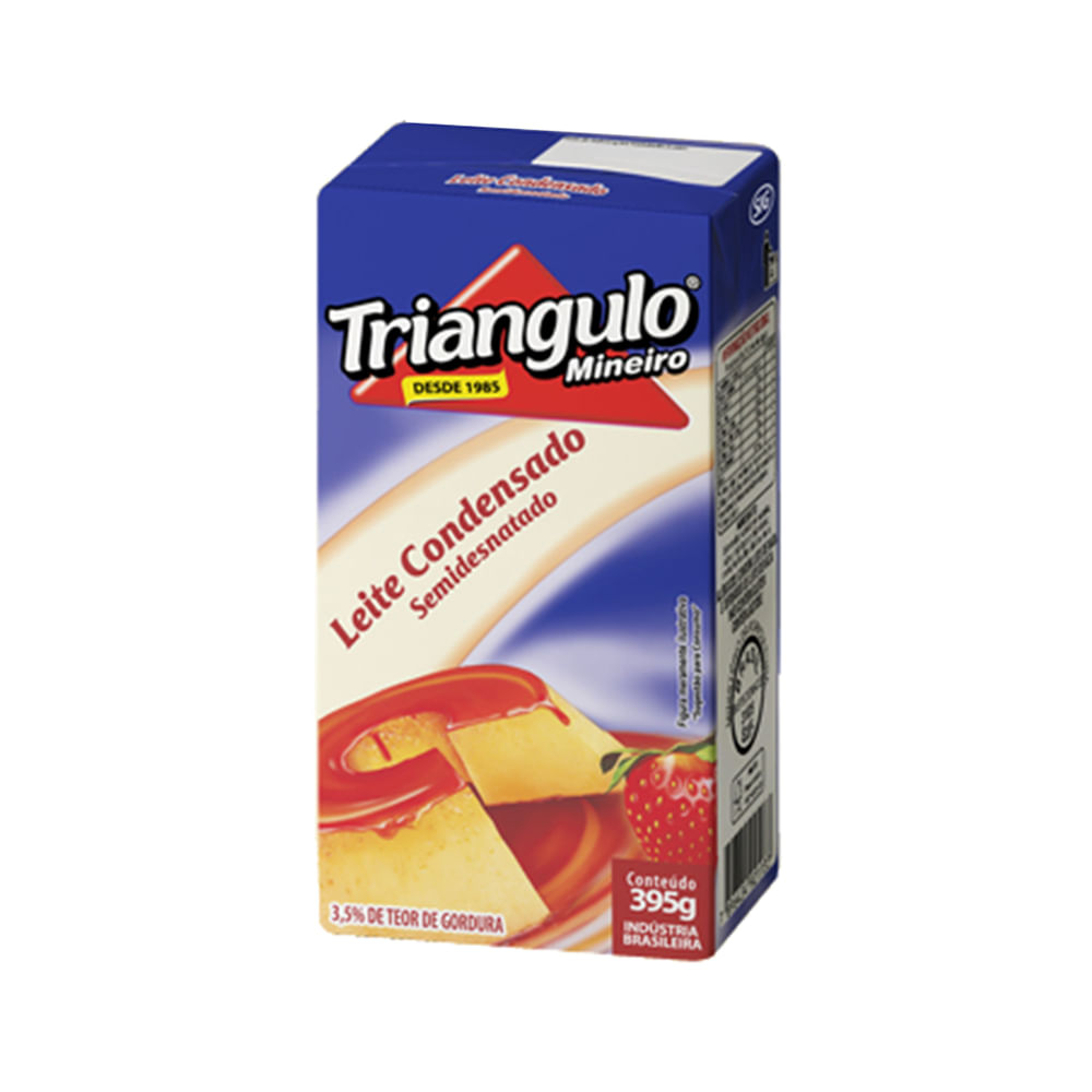 LEITE CONDENSADO TP TRIANGULO 395G SEMI