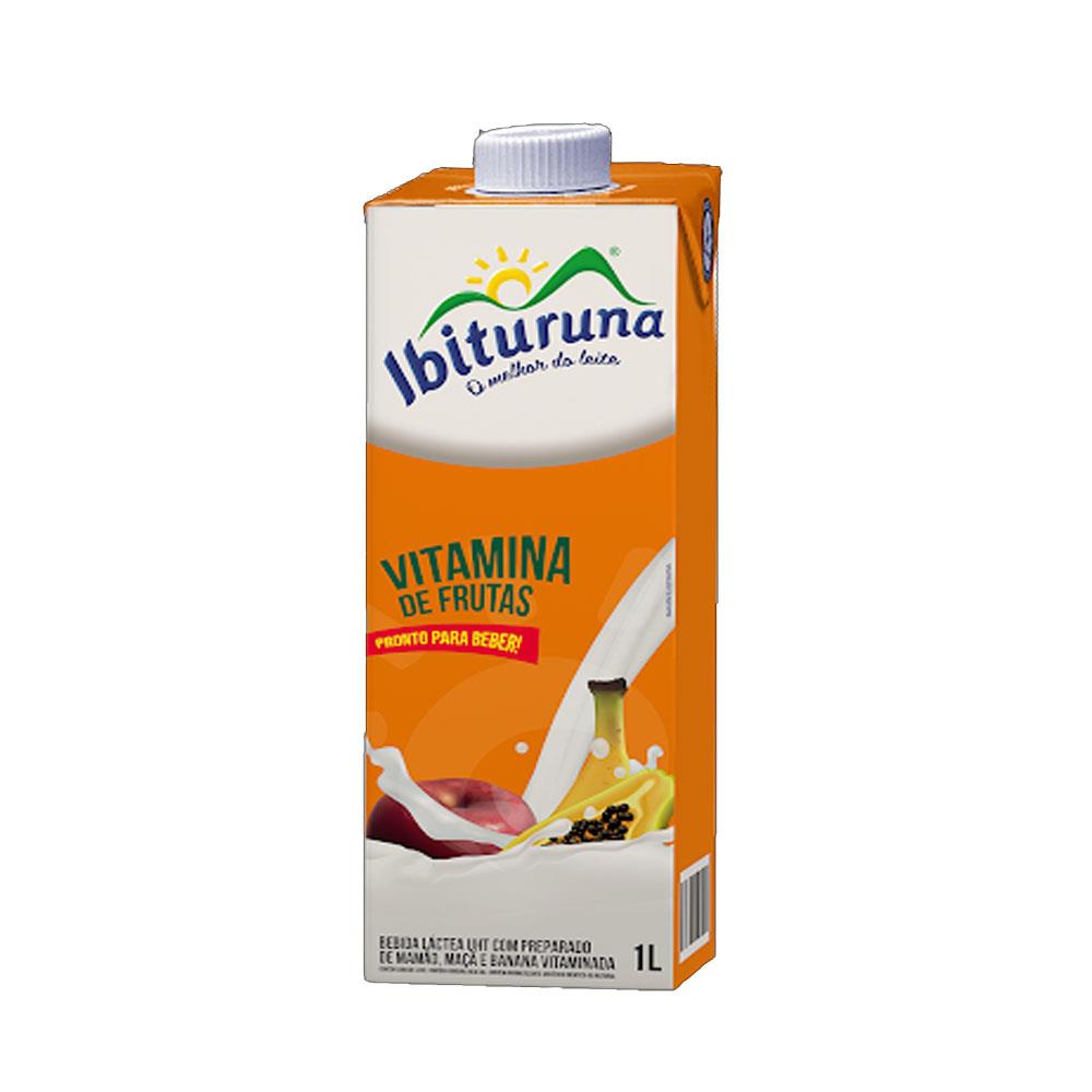 BEBIDA LACTEA IBITURUNA 1L VIT FRUTAS