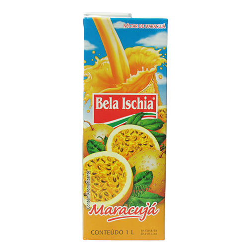 SUCO NECTAR 1 L TP MARACUJA BELA ISCHIA