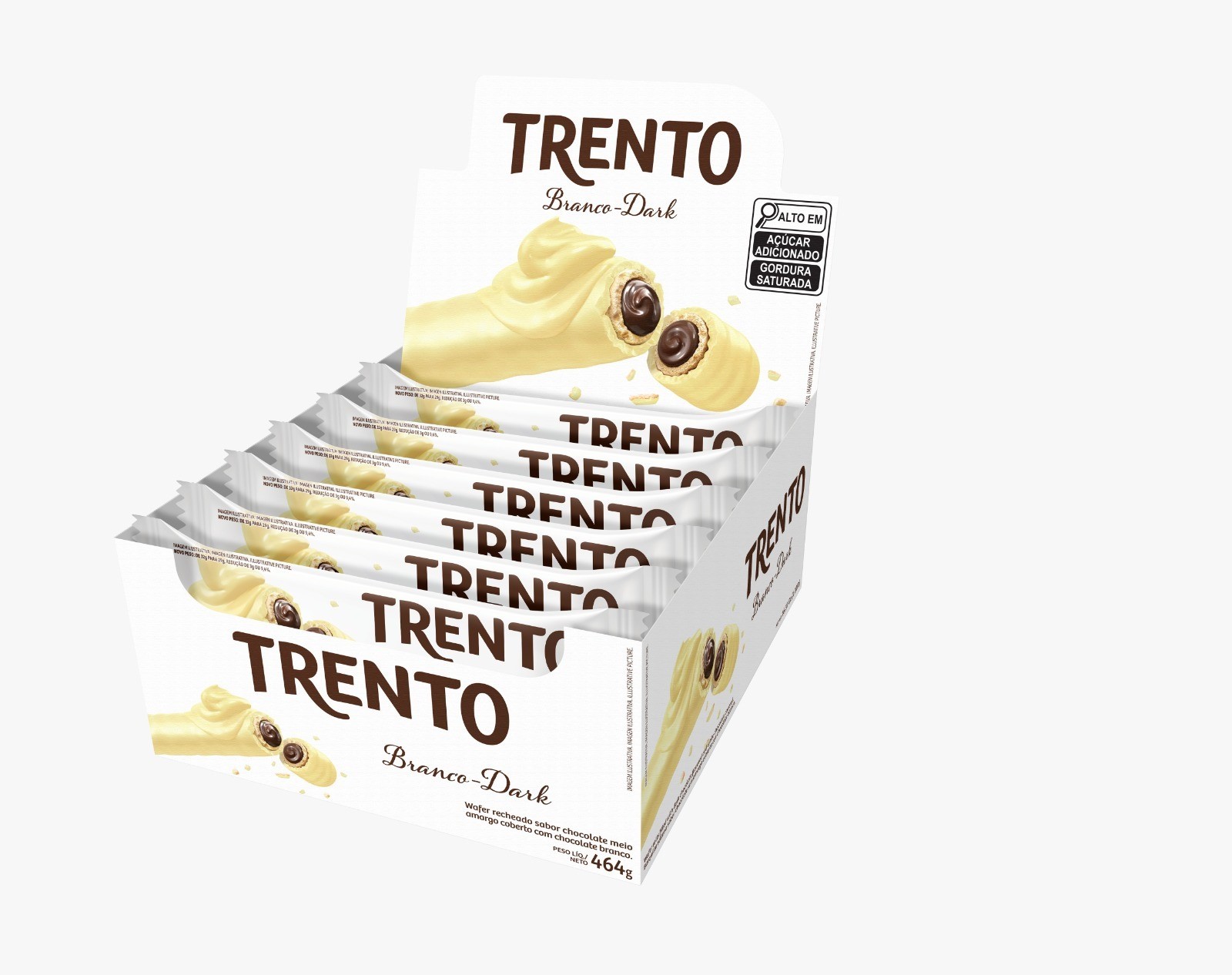 CHOC. TRENTO 29G CHOCOLATE BRANCO