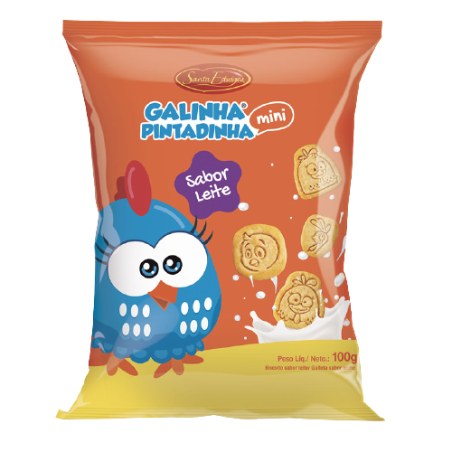 SE BISCOITO GAL PINTADINHA LEITE 100G