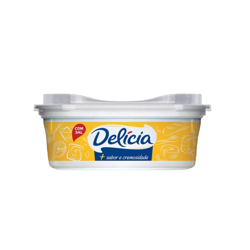 MARGARINA C/SAL 250 G DELICIA