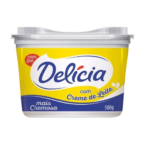 MARGARINA C/SAL 500 G DELICIA