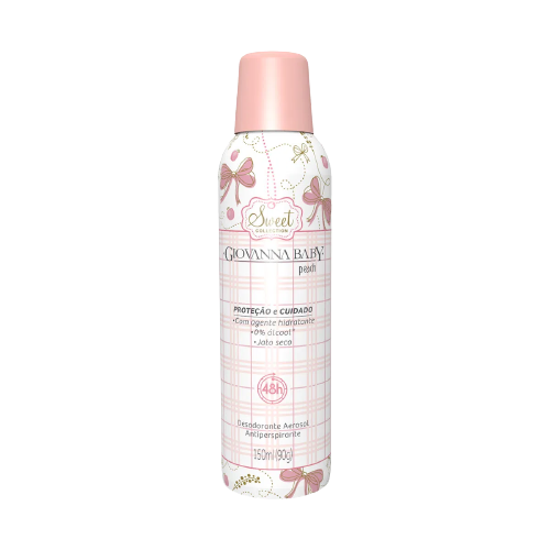 DESOD AERO GIOV BABY 150ML PEACH