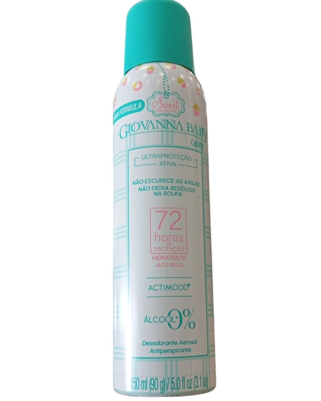 DESOD AERO GIOV BABY 72H 150ML CANDY