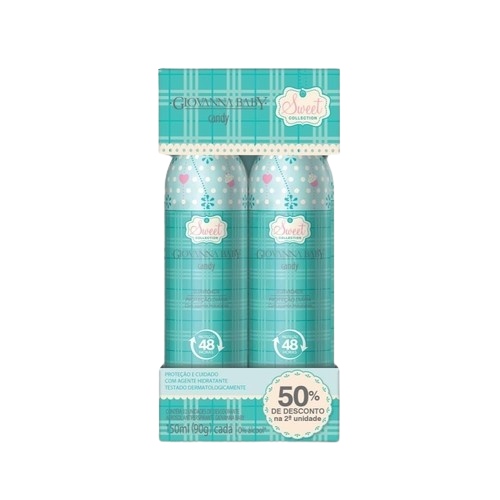 DESOD AERO GIOV BABY C/2 150ML CANDY