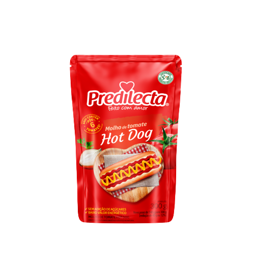 MOLHO TOMATE PREDILECTA 300G SC HOT DOG