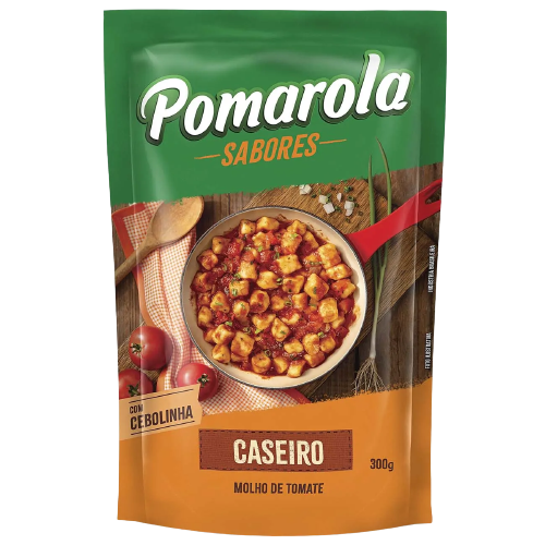 MOLHO TOMATE POMAROLA 300G SC CASEIRO