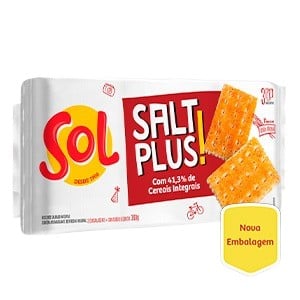 JM BISCOITO SALT PLUS 360G INTEGRAL SOL