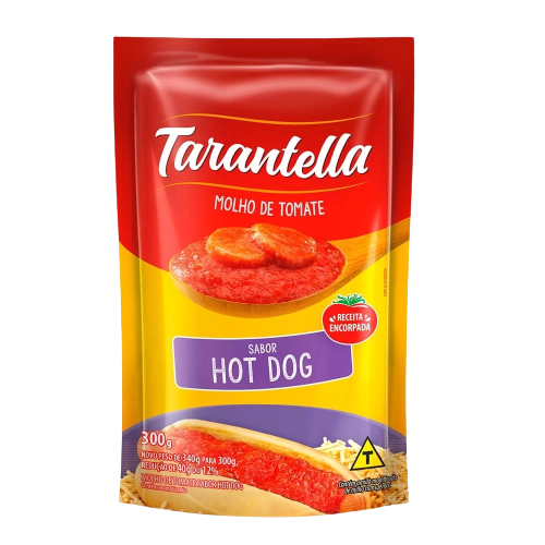 MOLHO TOMATE TARANTELA 300G SC HOT DOG