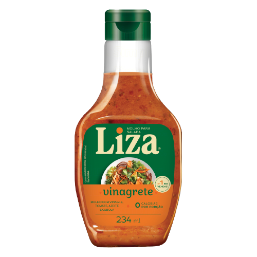 MOLHO SALADA VINAGRETE 234G LIZA